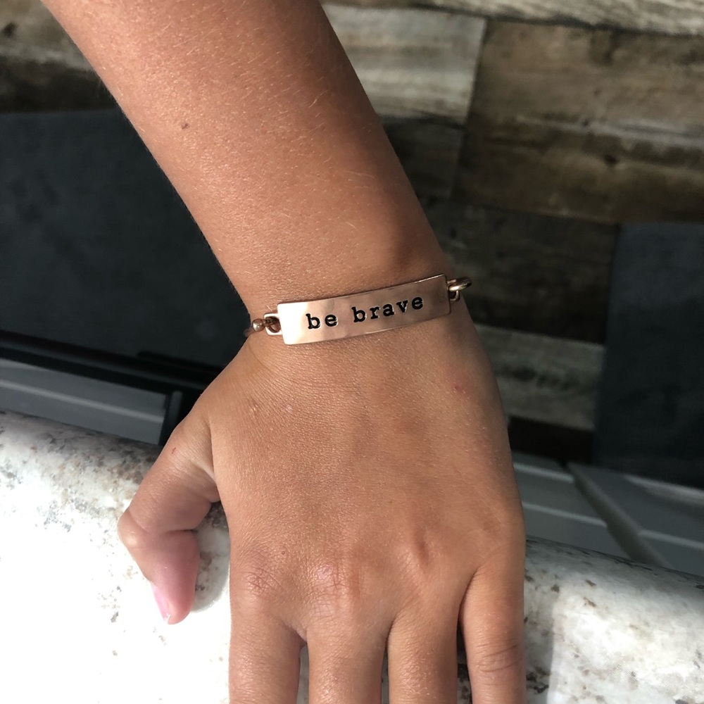 Be brave bracelet